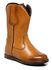 BOTA TEXANA JUVENIL LISA LÁTEGO WHISKY BICO REDONDO