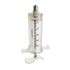 Seringa/Vacinador 50ml com Bico Luer Lock em Inox – Corpo em Policarbonato