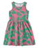 Vestido Regata Menina Beatriz Rosa e Verde Malwee