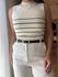 Regata Tricot Lara - Off White Listrado