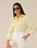 Camisa Tricoline Algodão Poliamida - Amarelo - .