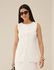 Colete Alongado Alfaiataria - Off White teste .