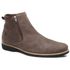 Bota Chelsea (com zíper) Casual Gogowear 100% Couro ref D125 cor Café 