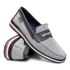 (LANÇAMENTO) Mocassim Oxford Masculino Cinza