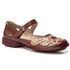 Sapatilha Feminina New Exclusiva em Couro cor Vinho J.Gean
