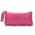 Bolsa de mão em Couro Rosa J.Gean