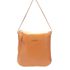 Bolsa transversal ou Tiracolo Feminina de Couro Cor Terracotta J.Gean 