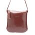 Bolsa transversal ou Tiracolo Feminina de Couro Cor Vinho J.Gean 