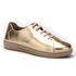 Tênis Feminino Madrid em Couro cor Ouro J.Gean
