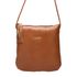 Bolsa transversal ou Tiracolo Feminina de Couro Cor Mel J.Gean 
