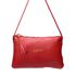 Bolsa transversal ou Tiracolo Feminina de Couro Cor Cherry J.Gean.