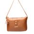 Bolsa transversal ou Tiracolo Feminina de Couro Cor Mel J.Gean 