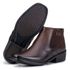Bota Social Arizona Country Masculina Couro Legítimo Com Elástico Marrom 