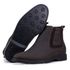 Bota Chelsea Kéffor Masculina em Couro com Fechamento em Elástico 