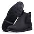Bota Chelsea Kéffor Masculina em Couro com Fechamento em Elástico Café