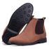 Bota Masculina Chelsea Kéffor em Couro Legítimo Pinhão