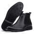 Bota Masculina Chelsea Kéffor Em Couro Legítimo Preto
