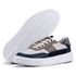 Tênis Casual Compass 315 De Couro Off White e Bege Kéffor 