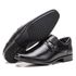 Sapato De Couro Masculino Preto Confortável Espumado Berlim