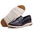 Sapato Casual De Couro Masculino Mocassim Marinho Copenhagen