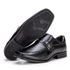 Sapato Social Masculino Em Couro Preto Macio Metrópole New