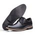 Sapato Social Preto Masculino de Couro Paris Premium 