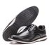 Sapato Oxford De Couro Legítimo Preto Bico Redondo Macio Play