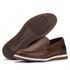 Mocassim Masculino Couro Legítimo Marrom Trento