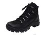 Bota Coturno Adventure em couro Mega boots 17003 Preto