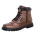 Bota Coturno em Couro Mega Boots 6017 Chocolate-Cafe
