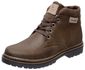 Bota Coturno em couro Mega Boots 6018 Chumbo-Taupe