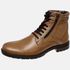 Bota Urbana em Couro Mega Boots Doce de Leite 50004 