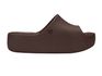 Melissa Tamanco Free Platform Slide - Marrom