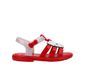 Mini Melissa Sandalia Hip+Hello Kitty Baby - Vermelho