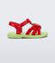 Mini Melissa Sandália Hip Sandal Baby - Vermelho