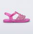 Mini Melissa Sandália Luminous - Rosa Glitter 