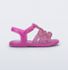 Mini Melissa Sandália Luminous Baby - Rosa Glitter 