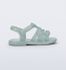 Mini Melissa Sandália Luminous Baby - Verde Glitter