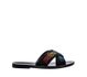 Mini Melissa Chinelo M Lover Slide - Preto 