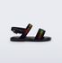 Mini Melissa Sandália Mar Sandal M Lover Baby - Preto