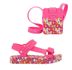 Mini Melissa Sandália Playtime Discover - Rosa
