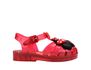 Mini Melissa Sandália Possession + Minnie Mouse Baby - Vermelho