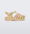Mini Melissa Sandália Possession Unicórnio Baby - Amarelo