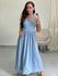 Vestido Munique Azul Bebe