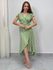 Vestido Envelope Primavera Verde Menta