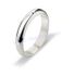Aliança De Ouro Branco 18k 750 10084.5