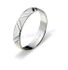 Aliança De Ouro Branco 18k 750 10146.5