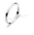 Aliança De Ouro Branco 18k 750 10231.5