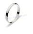 Aliança De Ouro Branco 18k 750 10295.5