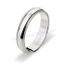 Aliança De Ouro Branco 18k 750 10340.5